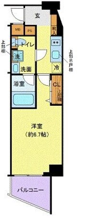 クレヴィスタ板橋ときわ台の物件間取画像